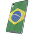 Brazil Flag Distressed iPad 11th Gen (2025) Clear Case